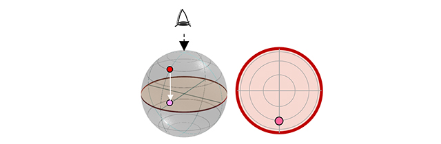 図7　偏光子回転型の偏光検出のイメージ