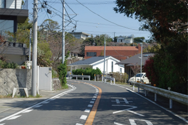 図1．道路の写真
